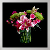 Stargazer Lily Bouquet Poster (Voorkant)