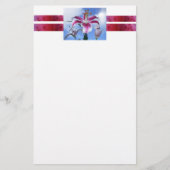 Stargazer Lily Briefpapier (Voorkant)