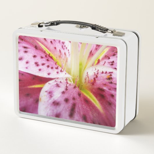 Stargazer Lily Bright Magenta Floral (Achterkant)