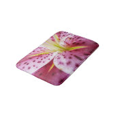 Stargazer Lily Bright Magenta Floral Badmat (Gekanteld)