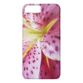 Stargazer Lily Bright Magenta Floral Case-Mate iPhone Case (Achterkant)