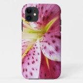 Stargazer Lily Bright Magenta Floral Case-Mate iPhone Case (Achterkant)