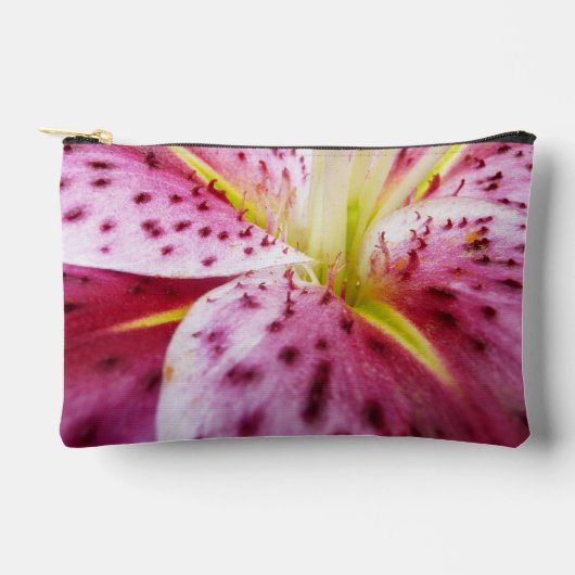 Stargazer Lily Bright Magenta Floral Etui (Voorkant)