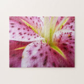 Stargazer Lily Bright Magenta Floral Legpuzzel (Horizontaal)