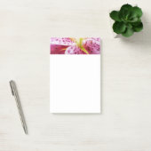 Stargazer Lily Bright Magenta Floral Post-it® Notes (Kantoor)