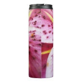Stargazer Lily Bright Magenta Floral Thermosbeker (Achterkant)