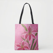 Stargazer Lily Canvas tas (Voorkant)