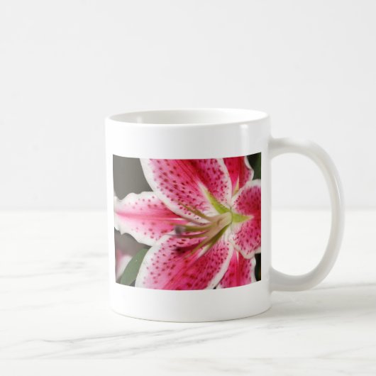 Stargazer Lily Coffee Mok #1 - 11oz (Rechts)