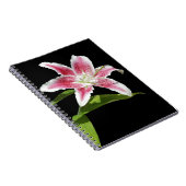 Stargazer Lily Notitieboek (Rechterzijde)