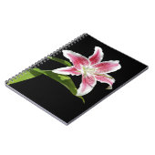 Stargazer Lily Notitieboek (Linkerzijde)