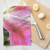 Stargazer Lily Painting Floral Theedoek (Quarter Fold)