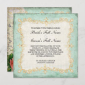  Stargazer Lily Roos Butterfly in Hydrangea Kaart (Voorkant / Achterkant)