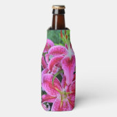 Stargazer Oriental Lilies Flesjeskoeler (Fles Voorkant)