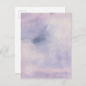 Stargazer | Paars en blauw Briefkaart (Voorkant / Achterkant)