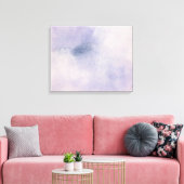 Stargazer | Paars en blauw Canvas Afdruk (Insitu (Woonkamer))