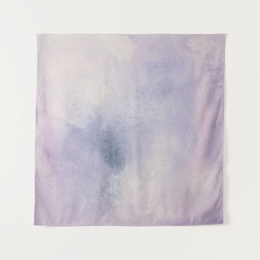 Stargazer | Paars en blauw Wandkleed (Voorkant)