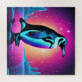 Stargazer-pinguïn Legpuzzel (Horizontaal)