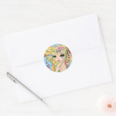 "Stargazer Pixie" sticker (Envelop)
