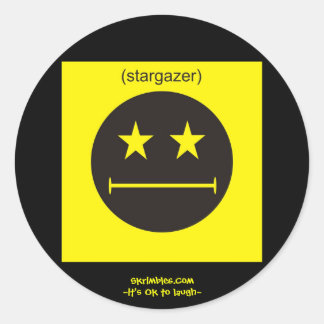 Stargazer Ronde Sticker