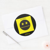 Stargazer Ronde Sticker (Envelop)
