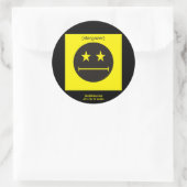 Stargazer Ronde Sticker (Tas)