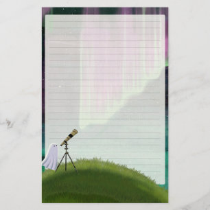 Stargazer - Schattige Geest Brief Schrijven Briefpapier
