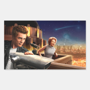 Stargazers Rechthoekige Sticker