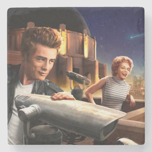 Stargazers Stenen Onderzetter (Voorkant)