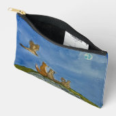 Stargazing Animals Rits Pouch Etui (Open)