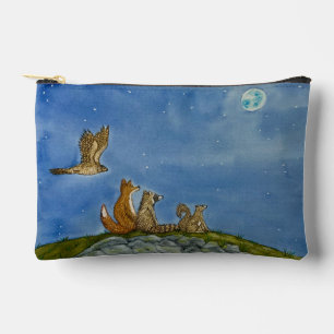 Stargazing Animals Rits Pouch Etui