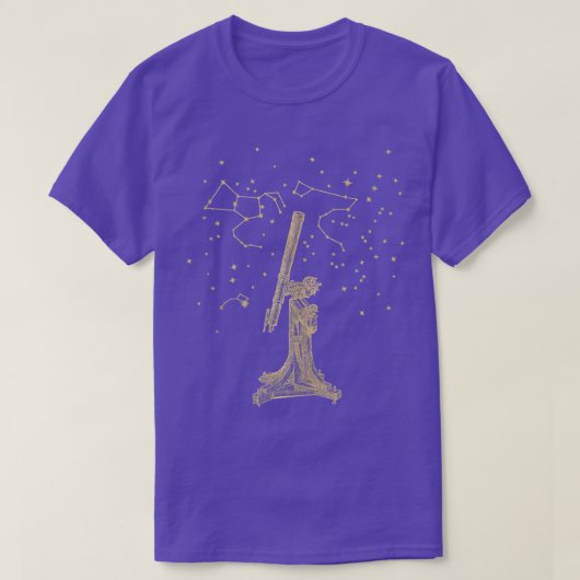 Stargazing Astronomie Tanktop (Design voorkant)