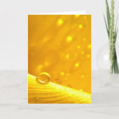 Stargazing Dew Drops, verhalen in Natuur poëzie Kaart (Voorkant)