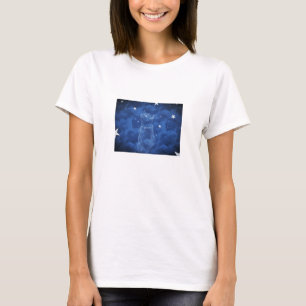 Stargazing kat, shirt voor vrouwen