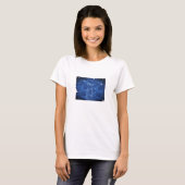 Stargazing kat, shirt voor vrouwen (Voorkant volledig)