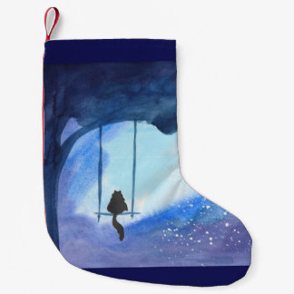 Stargazing Kat stoppen Kleine Kerstsok
