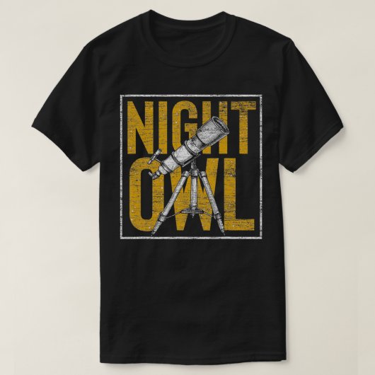Stargazing Scientist Stars Constellation Gift Idea T-shirt (Design voorkant)