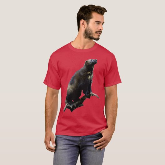 Stargazing Wolverine T-shirt (Voorkant volledig)