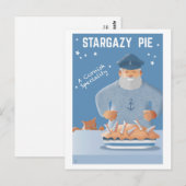 Stargazy Pie-ansichtkaart Briefkaart (Voorkant / Achterkant)