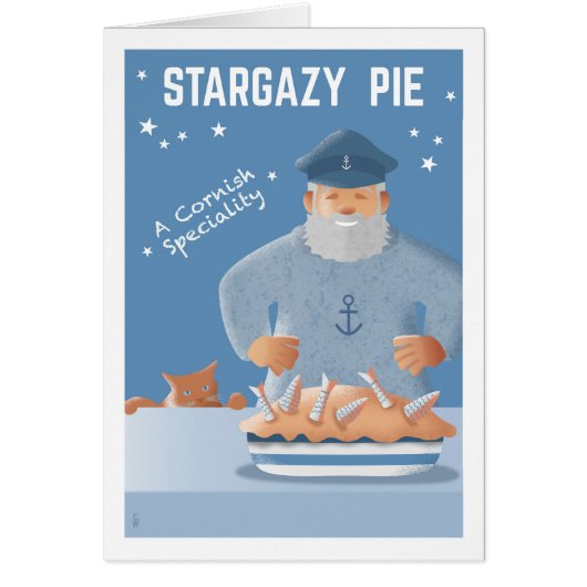 Stargazy Pie kaart (Voorkant)