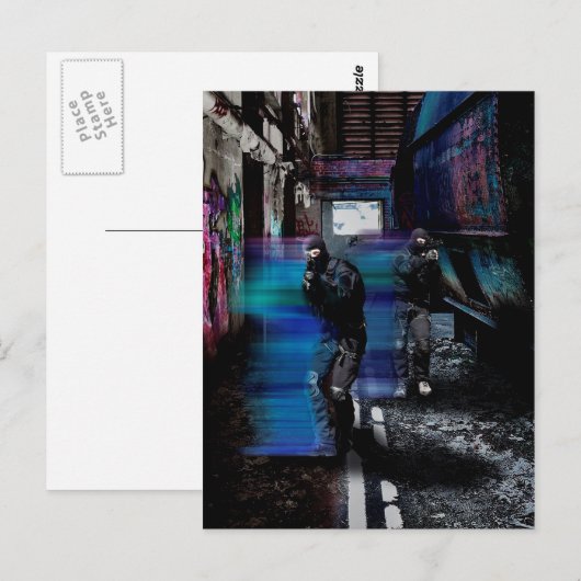 StarGeboorteplaats: Artwork #5 Briefkaart (Voorkant / Achterkant)