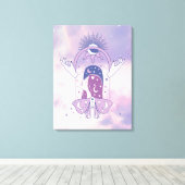 Stargirl Reverie Canvas Afdruk (Insitu (Houten vloer))