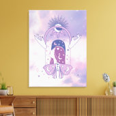 Stargirl Reverie Canvas Afdruk (Insitu (Woonkamer))