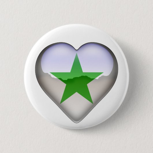 StarHeartJewel Ronde Button 5,7 Cm (Voorkant)