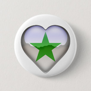 StarHeartJewel Ronde Button 5,7 Cm