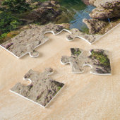 Stari most Bridge Countryside Bridge Bosnië Landsc Legpuzzel (Zijkant)