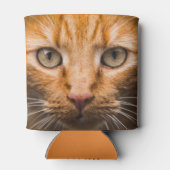 Staring Cat aangepaste monogram koelbox Blikjeskoeler (Achterkant)