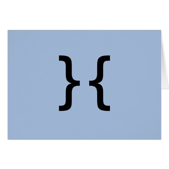 Staring (emoticon): kaarten (Voorkant Horizontaal)