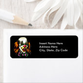 Staring Evil Clown Etiket (Insitu)