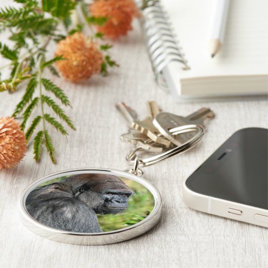 Staring Gorilla Sleutelhanger (Zijkant)