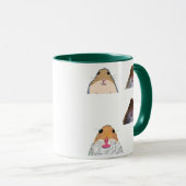 Staring Hamster Funny Meme Mug Memes Set Mok (Voorkant rechts)